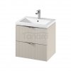 CERSANIT ZESTAW SET C145 TIRSO 60 KASZMIR MATOWY (SZAFKA + UMYWALKA) S801-541